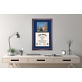 thumbnail image 2 of OCM Diploma Frame for Auburn AU, Navy/Orange Mat with Samford Hall Photograph, 27" x 20", 2 of 5