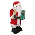 thumbnail image 3 of Northlight  8' Red and White LED Lighted Musical Inflatable Santa Claus Christmas Figurine, 3 of 4