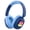 Blue, variant on LOBKIN Kids Headphones,Bluetooth 5.4,Over Ear Kids Headphones with Mic 35H Playtime 85dB Safe Volume Limited Foldable Design for Girls Travel/School/Tablet (Pink)