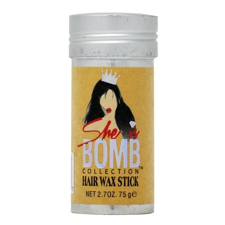 She Is Bomb Collection Hair Wax Stick 2.7oz (Best Hair Wax For Pixie Cut)