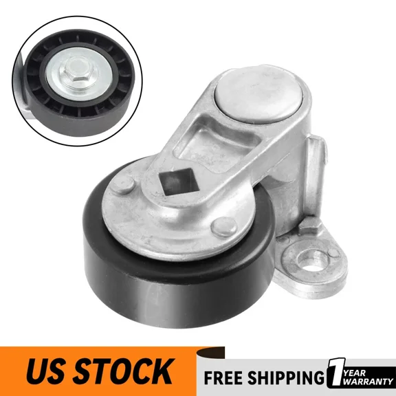 NEW A/C DRIVE BELT TENSIONER METAL PULLEY FOR GM CHEVY GMC YUKON 5.3L 12580196