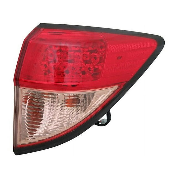 Right Outer Tail Light Assembly - Compatible with 2016 - 2018 Honda HR-V Sport Utility 2017