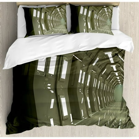 Ambesonne Outer Space Space House Sci Fi Environment
