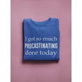 thumbnail image 3 of I Don't Have Done Anything Today Sweatshirt Men -GoatDeals Designs, Male Small, 3 of 4