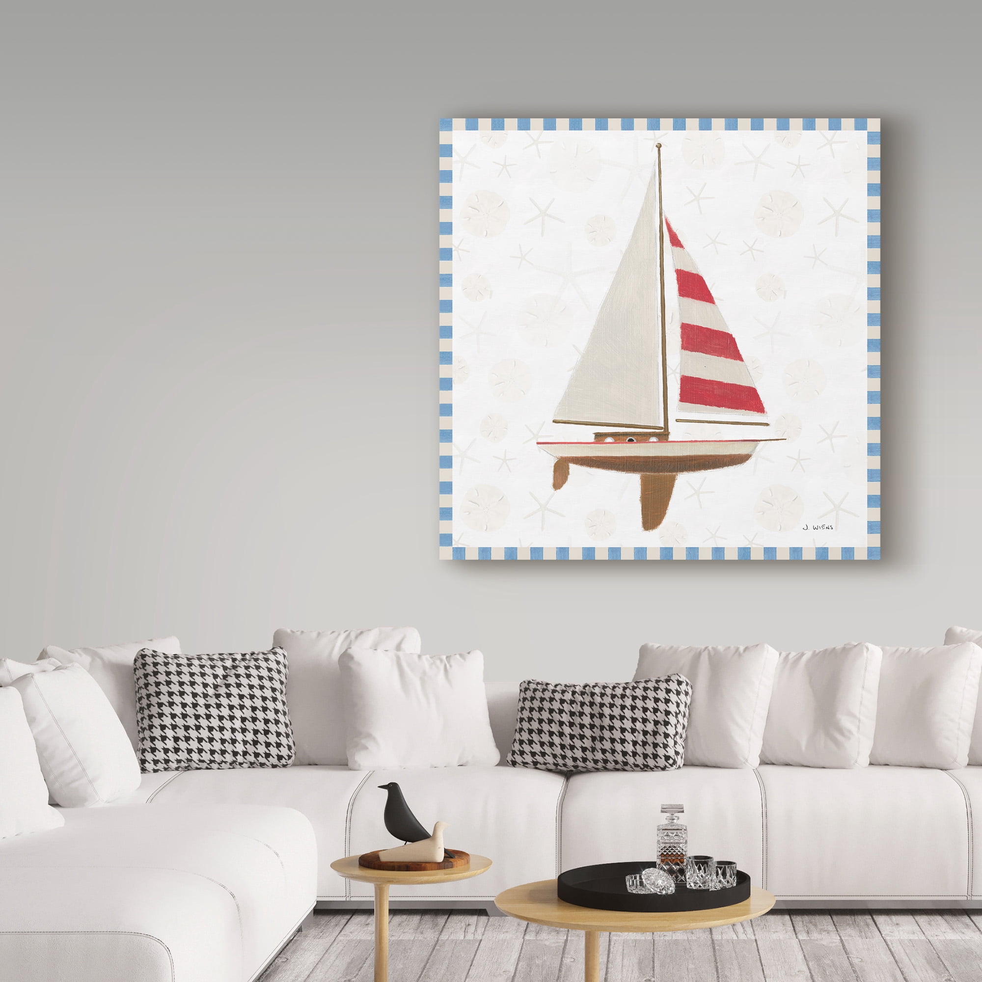 Trademark Fine Art 'Beach Days IV' Canvas Art by James Wiens