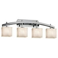 thumbnail image 2 of Justice Design Group Cld-8594-55 Clouds 35.5" Archway 4 Light Vanity Light - Nickel, 2 of 2