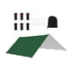 thumbnail image 5 of Tarp Tarp Sun dosel plegable con 6 estacas y 6 cuerdas multipropósito para Verde l, 5 of 8