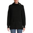thumbnail image 1 of Martha Stewart Everyday Women's Side Button Cowl Neck Sweater, 1 of 5