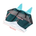 thumbnail image 5 of Máscaras Contra Moscas para Caballos  Protector Facial Transpirable Capucha Antimosquitos (M) Azul, 5 of 5