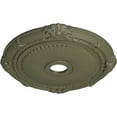 thumbnail image 3 of Ekena Millwork 27 1/2"OD x 3 7/8"ID x 2 1/4"P Heaton Ceiling Medallion (Fits Canopies up to 6 1/2"), Hand-Painted Spartan Stone, 3 of 6