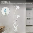 thumbnail image 4 of Bgsha 3D Mirror Flower Art Removable Wall Sticker Acrylic Mural Decal Home Room Decor, 4 of 10