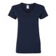 thumbnail image 1 of Camiseta Gildan Softstyle con cuello en V para mujer - Mediana - Azul marino Gildan 5V00L, 1 of 1