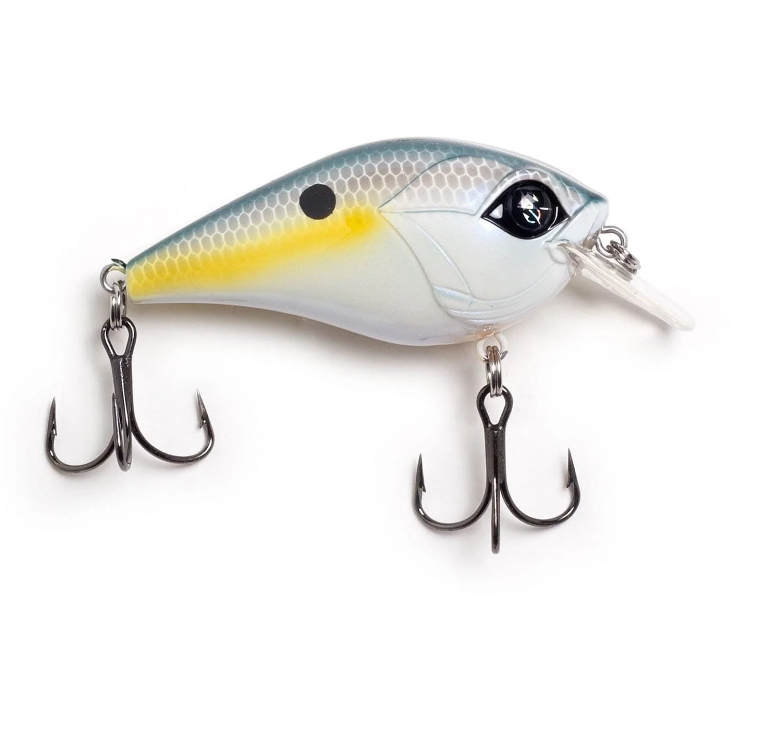 Googan Squad Banger Ghost Gill Square Bill Crankbait, 3/8 oz for Bass Fishing