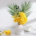 thumbnail image 5 of 15.35'' White Artificial Daffodils Flowers - Faux Narcissus Plants Silk Daffodils Flowers with Stems Flower Arrangement for Party Wedding Office Store Home Decor, 5 of 8