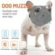thumbnail image 3 of Short Snout Dog Muzzles,bulldog Muzzle Adjustable Breathable Mesh Dog Muzzle For Briting Chewing, 3 of 5