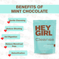 thumbnail image 5 of Hey Girl Detox Tea Mint Chocolate - Colon Cleanse Herbal Detox Tea for Natural Body Cleansing - Caffeine-Free Chocomint Flavor - 20 Tea Bags, 5 of 5