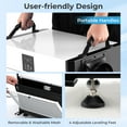 thumbnail image 2 of Costway 192 Pint Crawl Space Dehumidifier Commercial Dehumidifier with 3 Modes & 24H Timer 2,600 Sq. ft Coverage Area White, 2 of 9