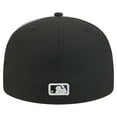 thumbnail image 4 of Men's New Era Black Los Angeles Dodgers Soutache 59FIFTY Fitted Hat, 4 of 5
