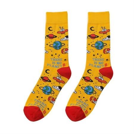 

Funny Mens Colorful Dress Socks Fun Novelty Patterned Socks Show Unique Style 4