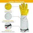 thumbnail image 3 of Protective Rose Pruning Gloves Full Forearm Coverage For Safety And Comfort, 3 of 7