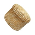 thumbnail image 1 of MesaSe Storage Basket Straw Woven Circular Storaging Box Large Capacity Lightweight Rattan Baskets Bathroom Desktop Coutertop Square Small, 1 of 6