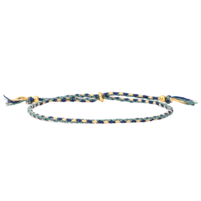 Baohd Tressé Bracelet Accessoire de Mode Femmes Hommes Bracelet Bijoux Accessoires Fil Réglable Bracelets avec Frange Décors Type 1 Type 21