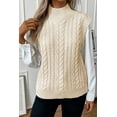 thumbnail image 6 of Redhotype Cozy Oatmeal Knit Vest - Stylish & Warm for Any Occasion, 6 of 8