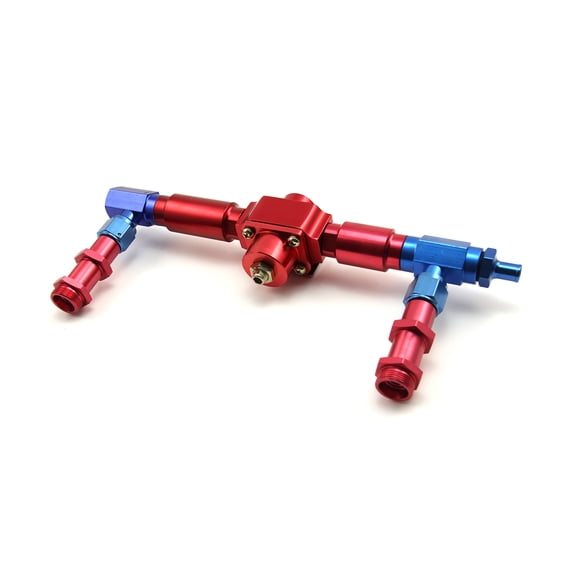 Speedmaster PCE341.1005 7/8-20 Aluminum Carburetor Fuel Inlet Log and Regulator (Suits: Holley)