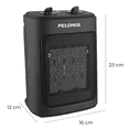 thumbnail image 2 of Calentador Eléctrico Pelonis de Cerámica | Calefactor Portátil con Termostato y Protección de Seguridad 1500W, 2 of 8