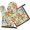 Pioneer Flower Floral Print Pattern-1, variant on Pioneer Flower Floral Print Pattern 1-Pack Oven Mitts Set, Heat Resistant Kitchen Gloves, 7.7" X 12"