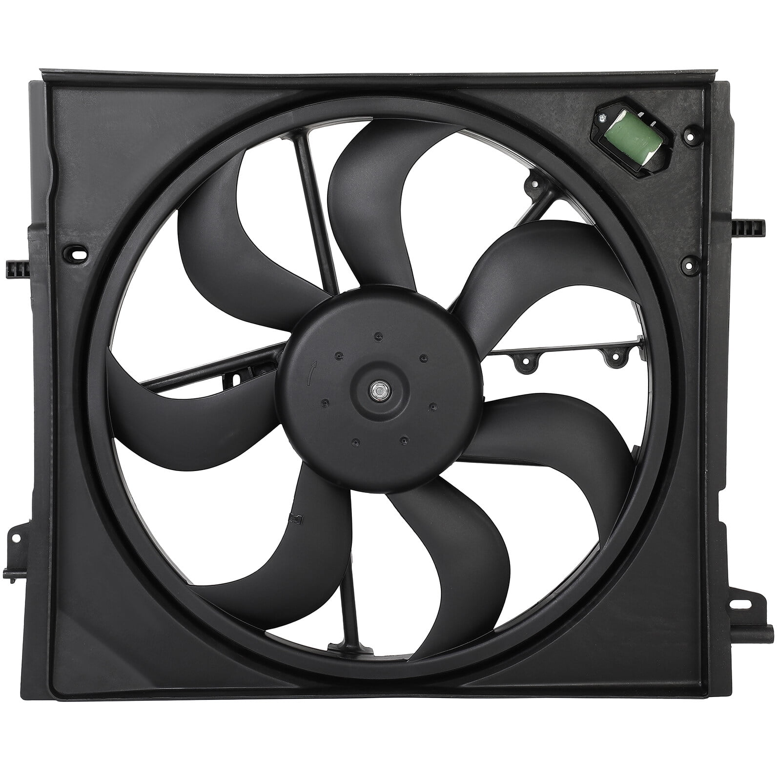 Radiator Cooling Fan Assembly – Fits 2015-2021 Nissan Murano 3.5L V6 – Dual Fan, 4-Pin