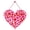 F One Size, variant on Grandest Birch 10Pcs Valentines Day Door Sign Romantic Front Door Hanging Ornament Red Heart Pattern Happy Valentine's Day Letter Printed 14 February Wall Wreath Decor One Size