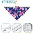 thumbnail image 6 of Dog Bandana 1 Pack,Pioneer Flower Floral Print Pattern Bandanas for Dogs,Cat Bandana,Small/ Large Dog Bandana 2 Size,Dog Bandanas, 6 of 6