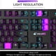 thumbnail image 4 of Usb Inalámbrico Ergonómico Único Retroiluminado Mecánico Touch Gaming Keyboard Mouse Set Con Efecto De Iluminación Ajustable Para Computadora Portátil Pc De Escritorio Noticed EL013979-01, 4 of 5