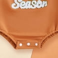 thumbnail image 5 of Aayomet Infant Baby Boy and Girl Thanksgiving Halloween Romper Little Pumpkin Sweatshirt Onesie Cute Newborn Toddler Clothes, 5 of 8