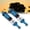 Blue, variant on YAHHU Upgrade Alloy Hydraulic RC Car Shock Absorber Red Performance Shock Damper Suspension Kit for 1/12 MN128 MN86 G500 RC Crawler Truck Pack of 4 (4.72 inches / 12.00 cm)