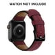 thumbnail image 2 of Compatible con Apple Watch Band 38-40 mm / 42-44 mm, correa de repuesto de cuero genuino compatible con Apple Watch Series 5/ 4/3 /2 /1 Adepaton 2033272-14, 2 of 9