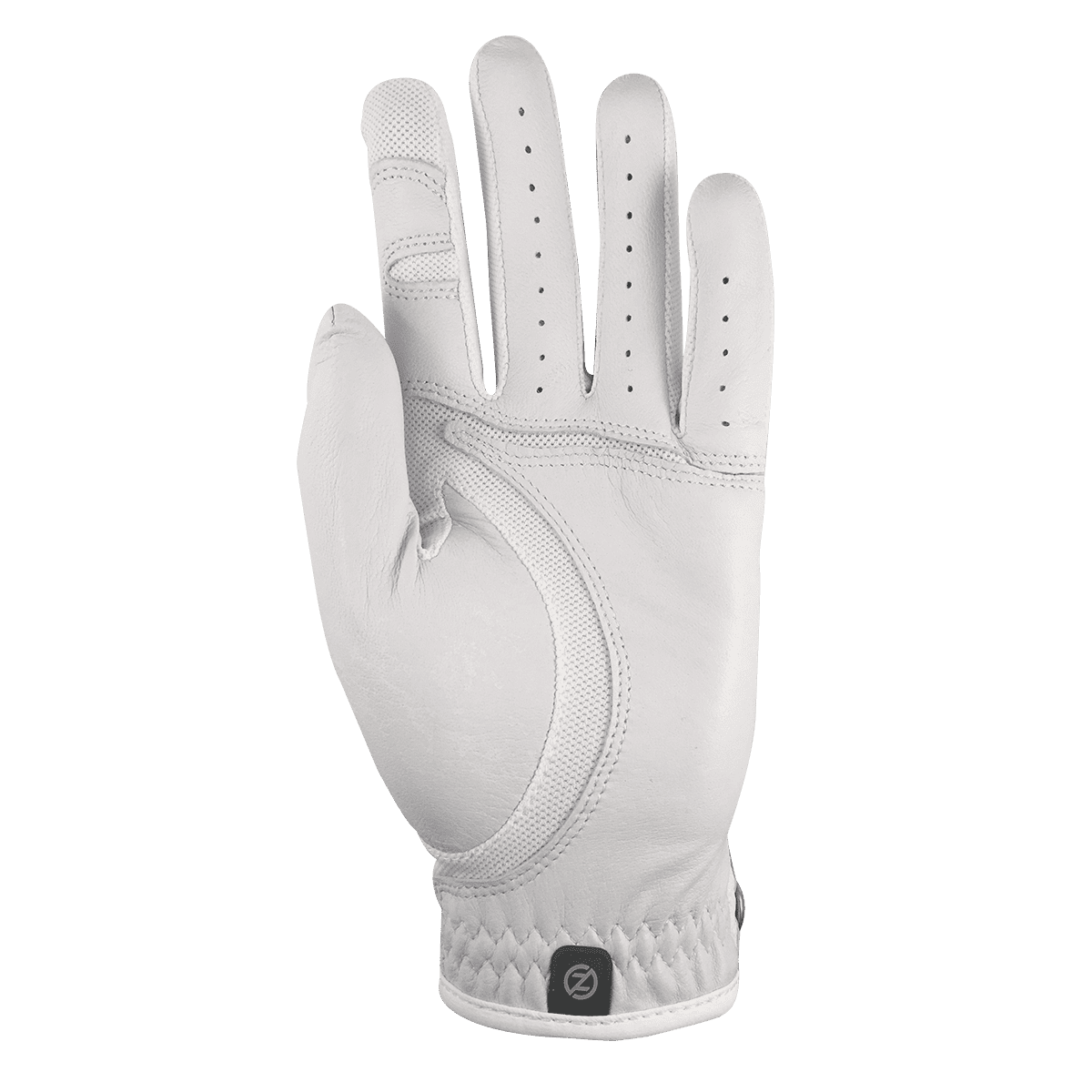 Zero Friction Cabretta Elite Golf Glove, Left Hand, One Size, White