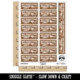 thumbnail image 2 of Hot Diggety Dog Amazing Job Teacher Student School Sticker Set - Brown - Gloss Finish - 2.00" Large, 2 of 7