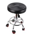 thumbnail image 3 of Taburete Giratorio Hidráulico Con Ruedas, Diseño De Estilo Retro Con Protector De Piso De Goma Oculto, 5 Ruedas, Asiento De Diseño Ergonómico, Para Peluqueros Y Esteticistas, 3 of 7