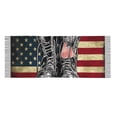 thumbnail image 4 of Rateoe Veterans Day1 Women's Traditional Scarf Wrap Tassel Shawl Fringes Neck Head Shawl Retro Scarf, 4 of 8