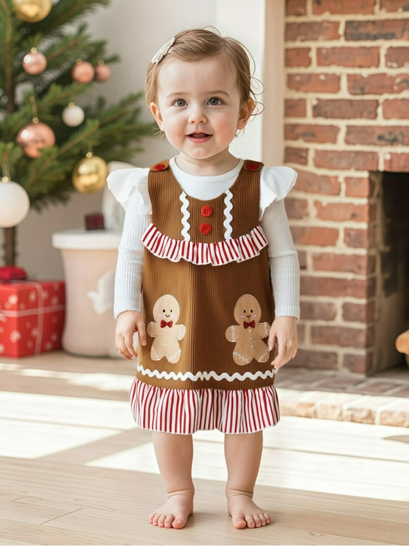 Adorable Girl's Christmas Outfit Embroidered Dress Top & Lace Tights 2PC Set Christmas Tree Embroidered Dress Top And Tights For Girls Adorable Girl's Christmas Outfit Embroidered Dress Top & Lace Tights 2PC Set Christmas Tree Embroidered Dress Top And Tights For Girls