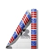 thumbnail image 5 of Rwraps Star Spangled Americana Painted Flag Matte Vinyl Film Wrap 59in x 6in Vinyl Vehicle Car Film, 5 of 9