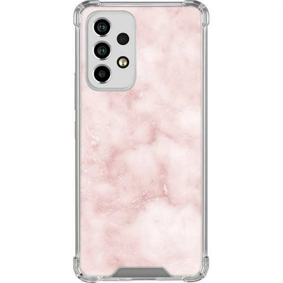 Skinit Marble Blush Marble Galaxy A53 5G Clear Case