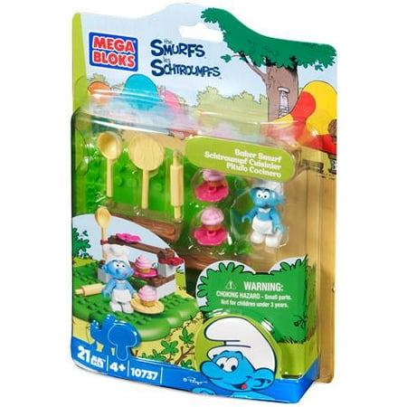 mega bloks the smurfs