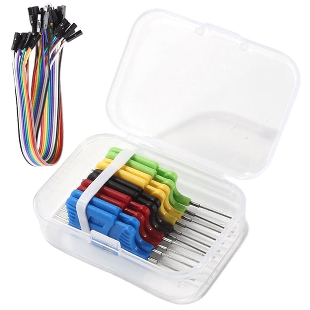 10 Unids/set SDK08 Abrazadera Prueba + Abrazadera IC Alambre SMD