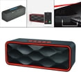 thumbnail image 3 of Soporte para inalámbrico Bluetooth portátil Tarjeta TF USB AUX Booming rojo Sunnimix Altavoces Bluetooth, 3 of 8