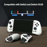 Joypad Wireless Pro Controller for Nintendo Switch & OLED Game Joystick Wake-up 6 Axis Gyro Gamepad-Black