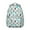 White-2, variant on Pineapple Print Small Backpack for Travel Stylish Compact Bag for Work School and Summer Activities Featuring Hawaiian Aesthetic and Fresh Design