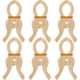 thumbnail image 1 of 6 Pcs Wooden Play Clip Handmade Giant Clip Toys Wooden Clips for Curtains, Wardrobes, Balcony, Wood, 1 of 5